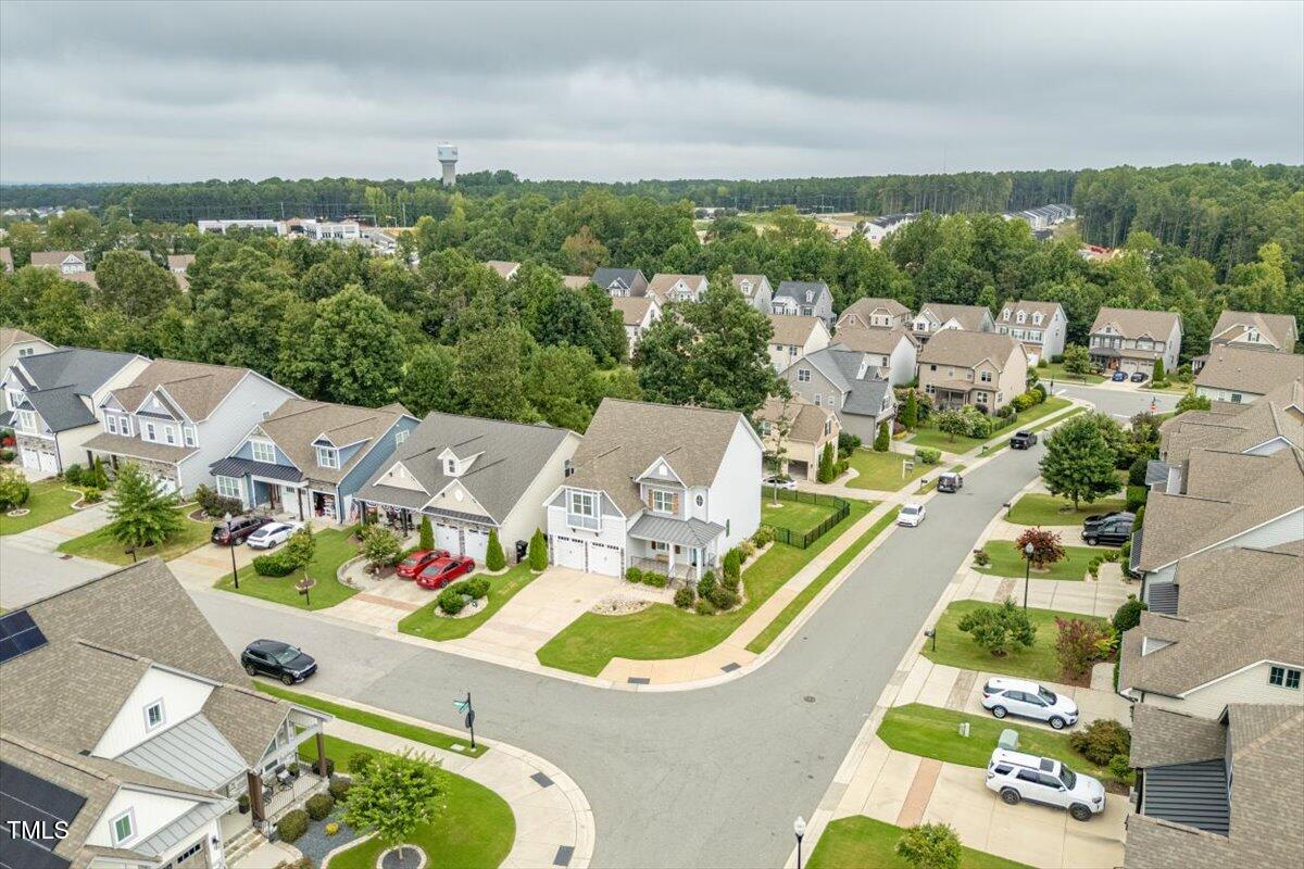 357 Marshcroft Way Rolesville, NC 27571 - Photo 34 of 41 an aerial view of a city