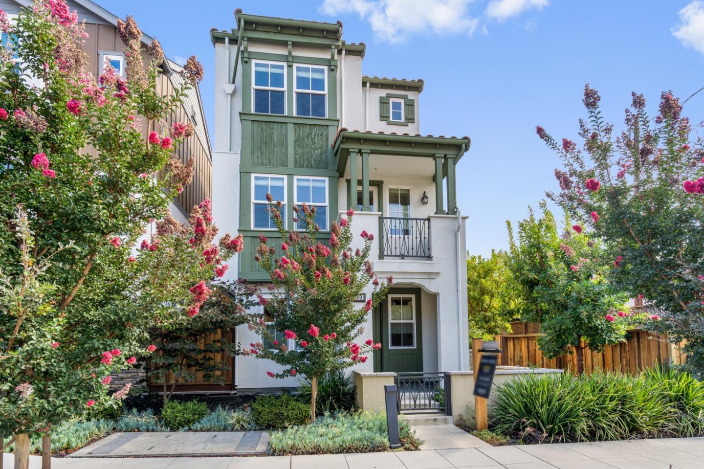 100 Tilton Avenue San Mateo, CA 94401 - Photo 1 of 23 a front view of a house with a garden