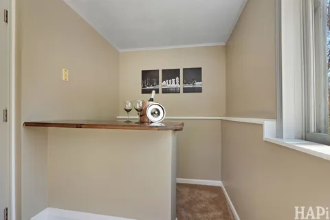 a room with storage and utility