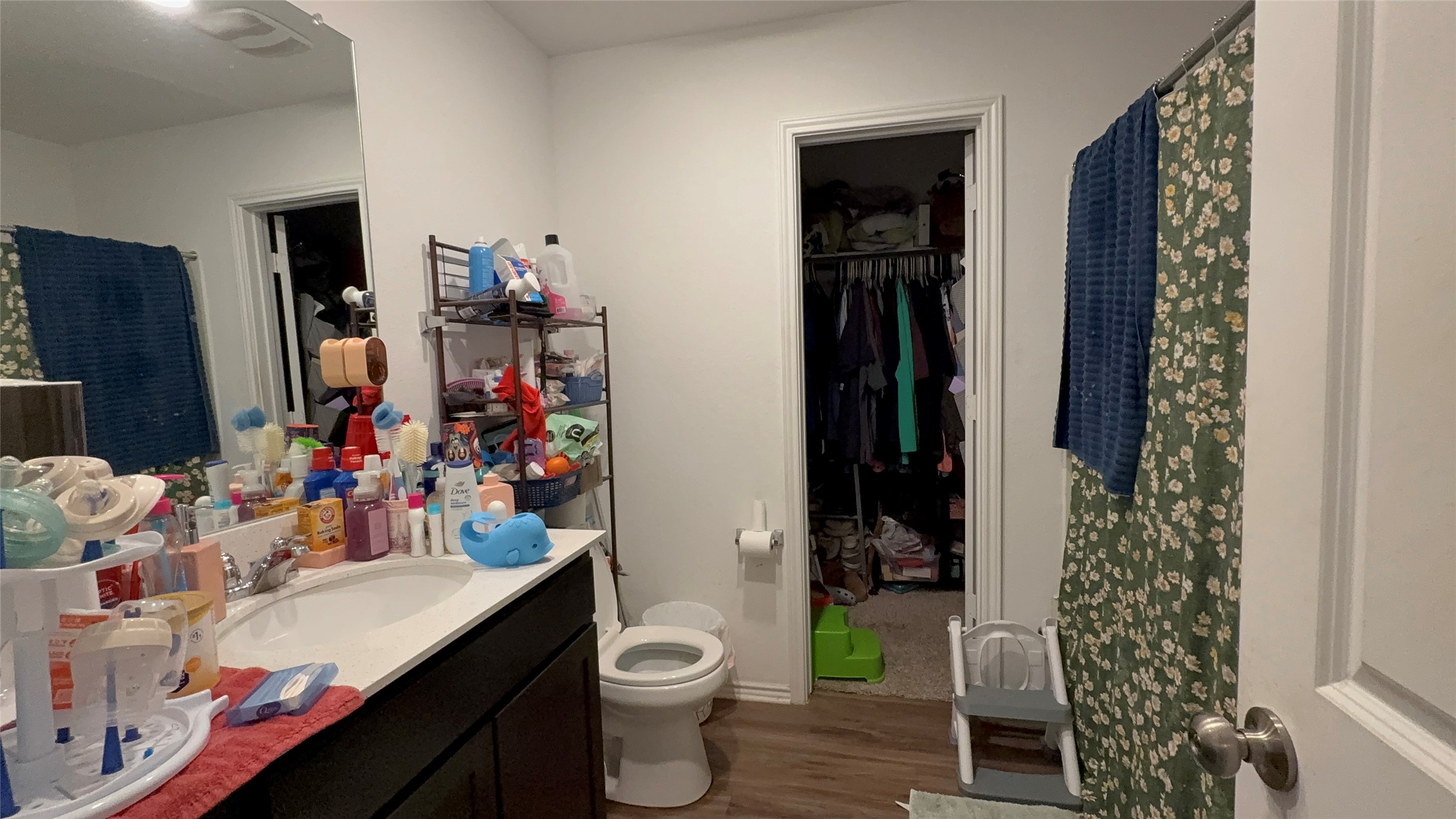 316 Geode Glen Maxwell, TX 78656 - Photo 14 of 24 a bathroom with a sink toilet and shower