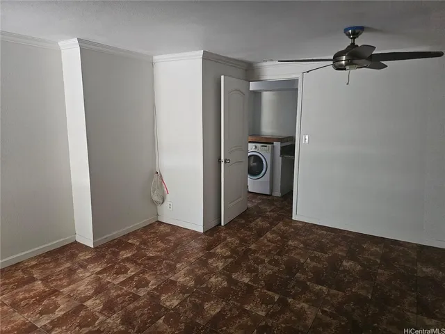 a utility room with a sink dryer and washer