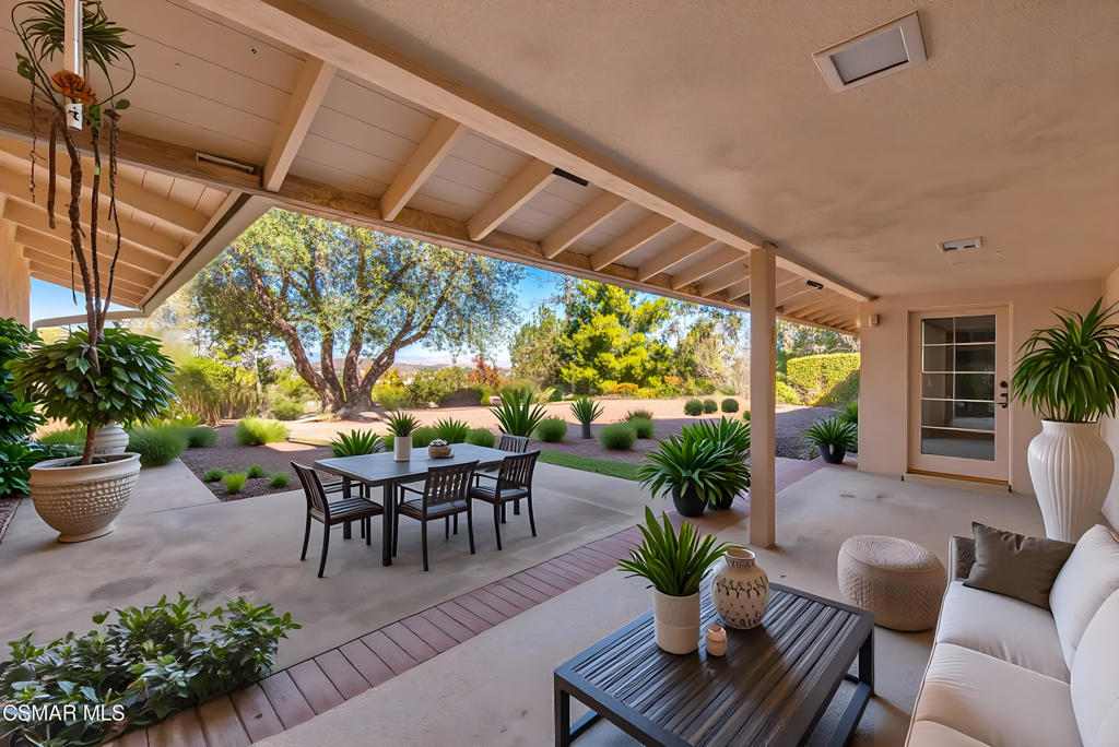39 Inverness Road Thousand Oaks, CA 91361 - Photo 52 of 69 a view of a dining room with furniture window and outside view