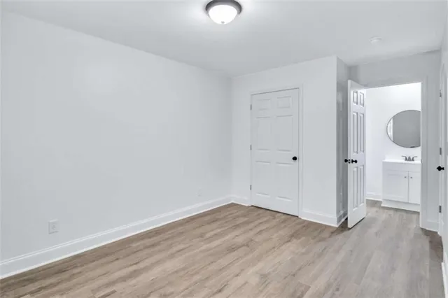 wooden floor in an empty room