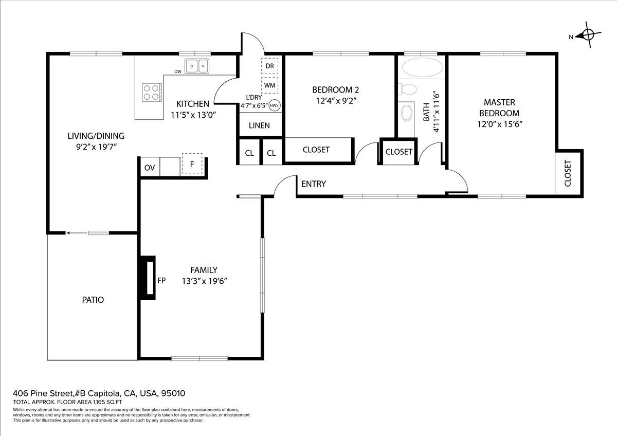 406 Pine Street, Unit A Capitola, CA 95010 - Photo 29 of 32 a picture of a book and a bed