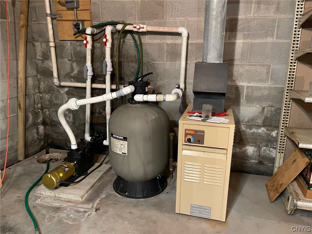 429 Florence Avenue Oneida, NY 13421 - Photo 37 of 39 Pool mechanicals in the basement