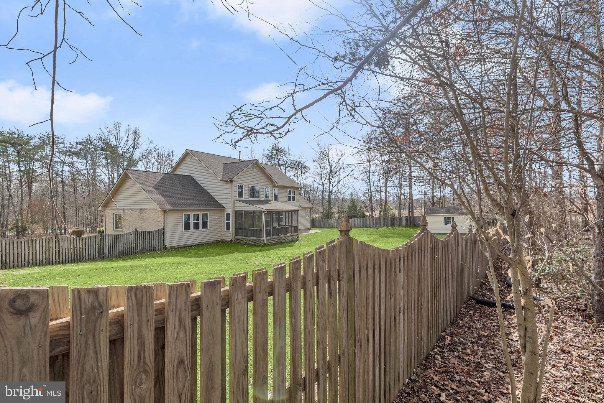 590 Stocketts Run Road Davidsonville, MD 21035 - Photo 49 of 55 Property Extends Beyond Fence