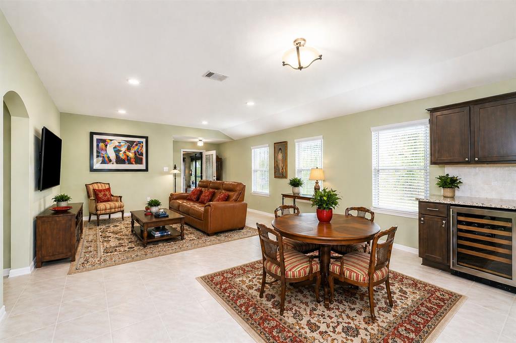 910 Community Way Royse City, TX 75189 - Photo 5 of 27 a living room with furniture a rug and a flat screen tv