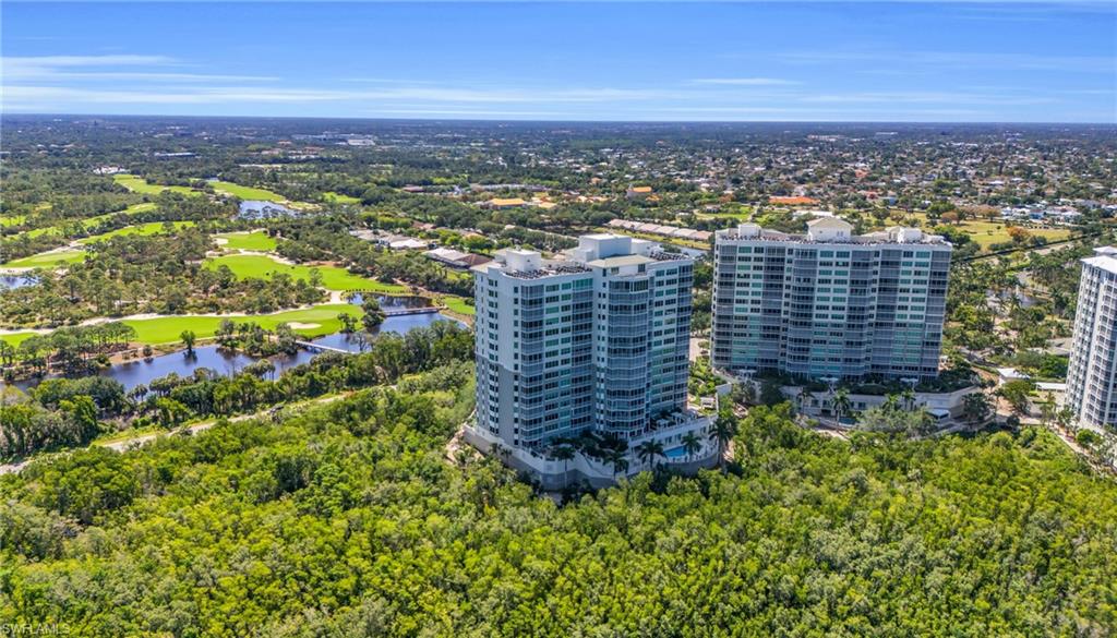 265 Indies Way, Unit 1402 Naples, FL 34110 - Photo 44 of 45 Birds eye view of property featuring a water view