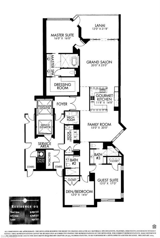 265 Indies Way, Unit 1402 Naples, FL 34110 - Photo 45 of 45 Floor plan
