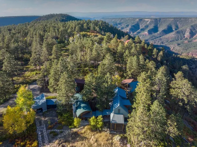 a view of a chair and table in the backyard