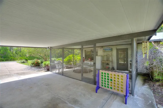 a view of outdoor space and city view