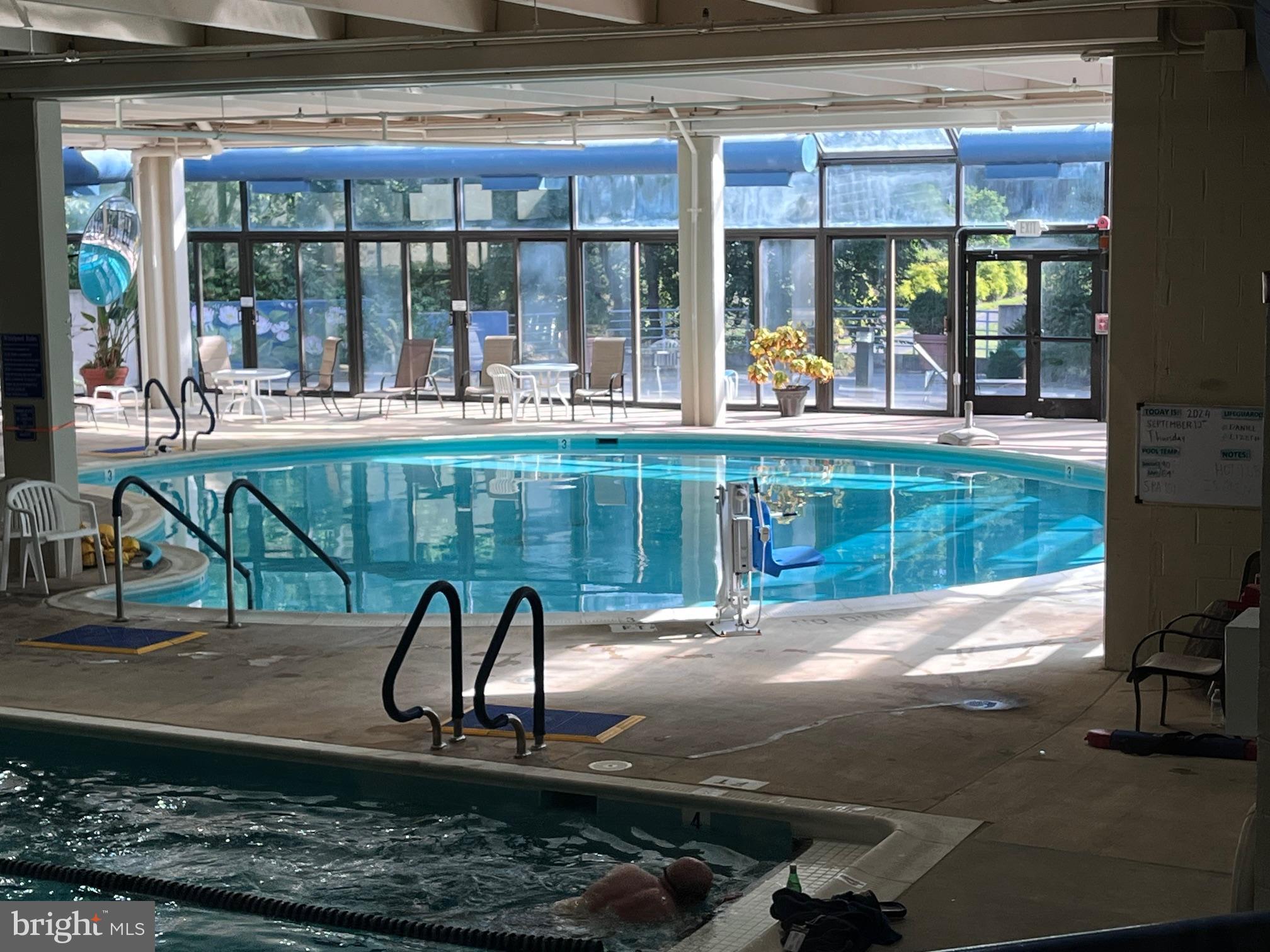 15100 Interlachen Drive, Unit 815 Silver Spring, MD 20906 - Photo 24 of 26 Indoor pool