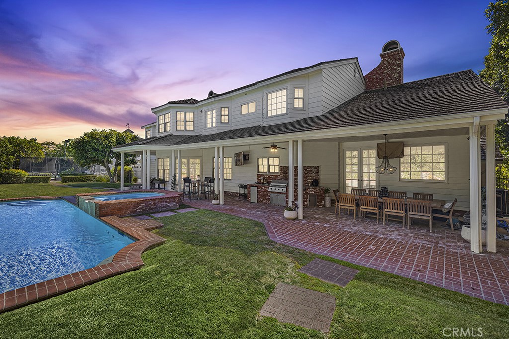 4 Percheron Coto de Caza, CA 92679 - Photo 32 of 44 a view of a house with swimming pool and sitting area