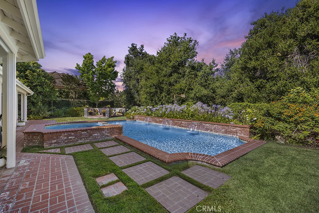 4 Percheron Coto de Caza, CA 92679 - Photo 34 of 44 a view of a backyard with swimming pool