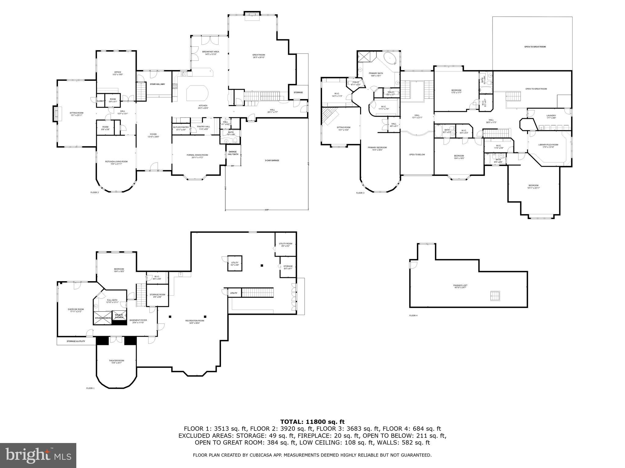1049 McKean Road Ambler, PA 19002 - Photo 89 of 93 All Level Floor Plans Combined