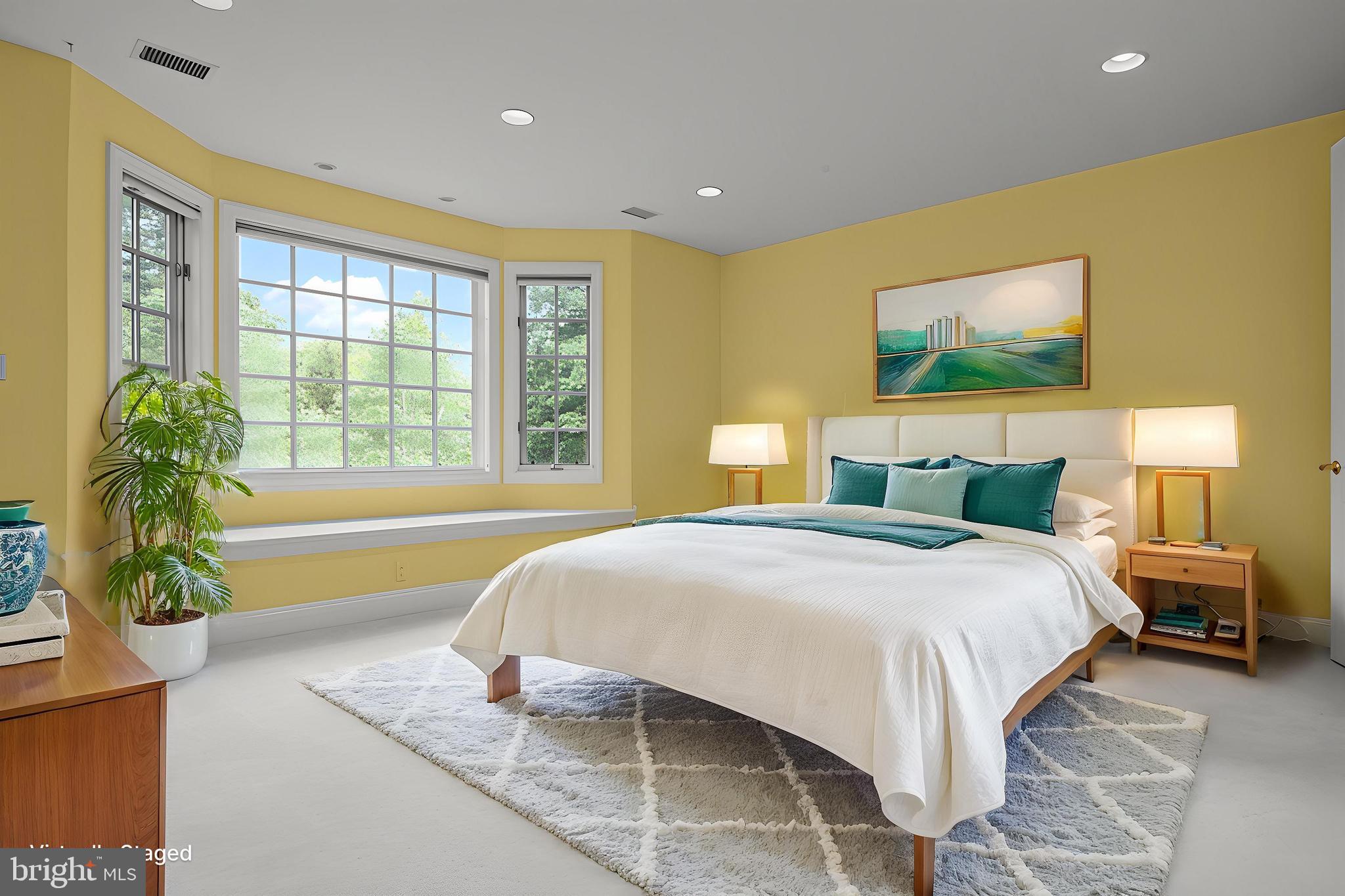 1049 McKean Road Ambler, PA 19002 - Photo 53 of 93 a bedroom with a bed and large windows