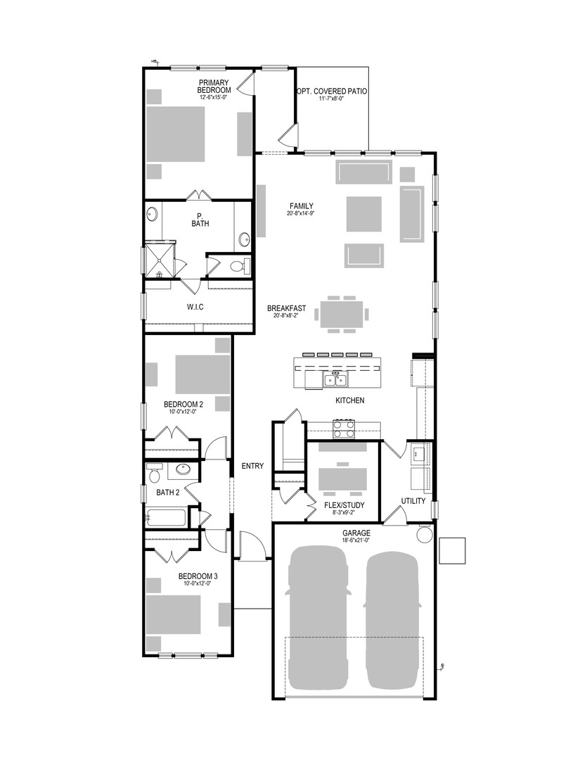 1117 Ramo Pne Drive Huffman, TX 77336 - Photo 29 of 29 Floor plan