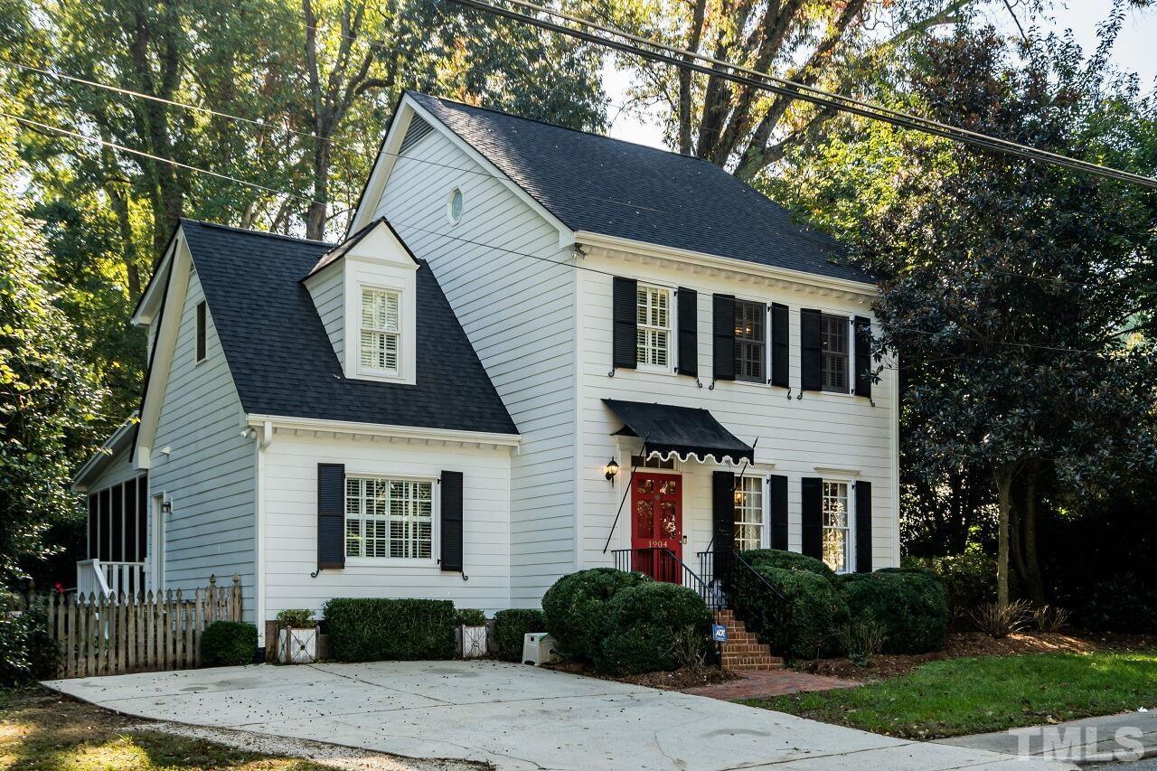 1904 White Oak Road Raleigh, NC 27608 - Photo 3 of 30 a front view of a house with garden