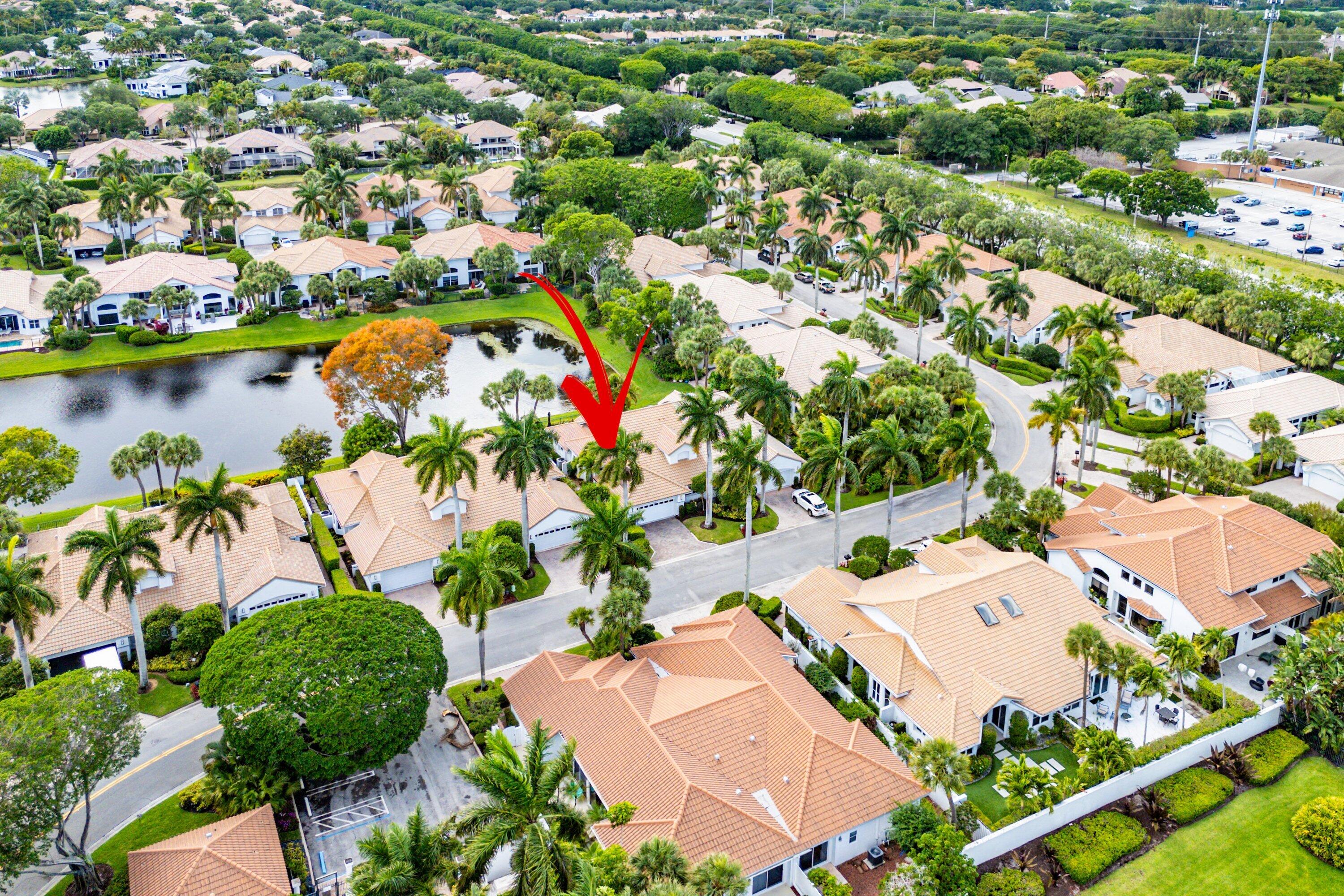 2221 Northwest 62nd Drive Boca Raton, FL 33496 - Photo 39 of 62 an aerial view of residential houses with outdoor space