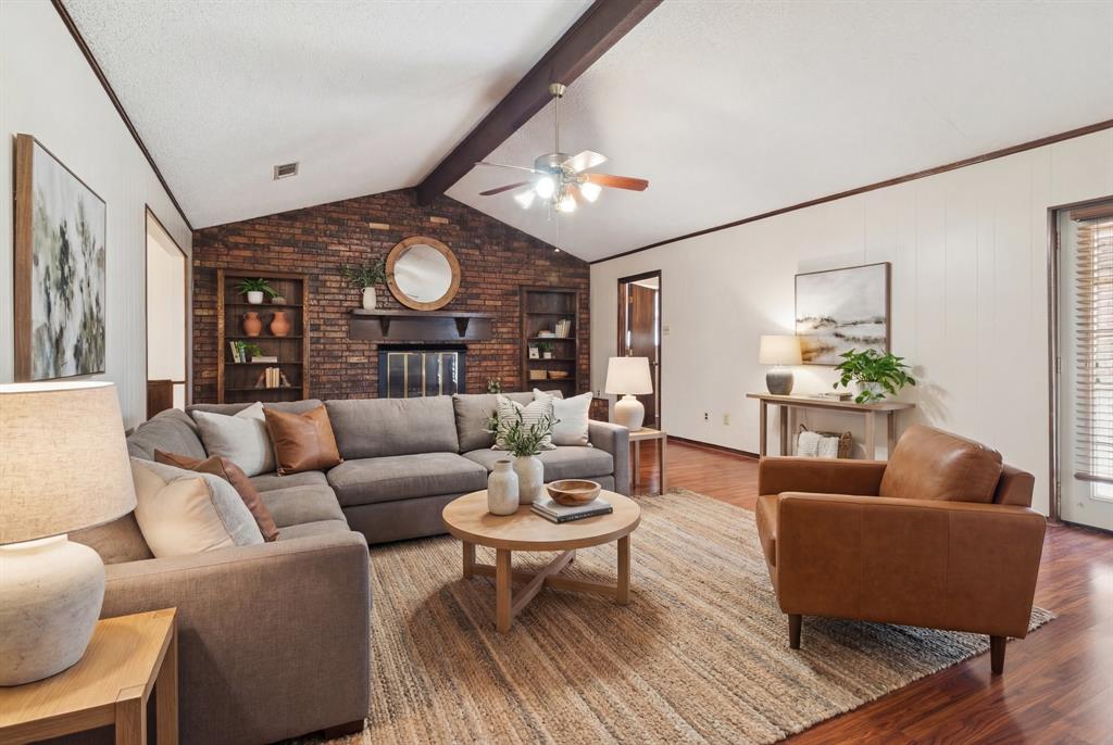 941 Maple Street Howe, TX 75459 - Photo 37 of 37 a living room with furniture and a large window
