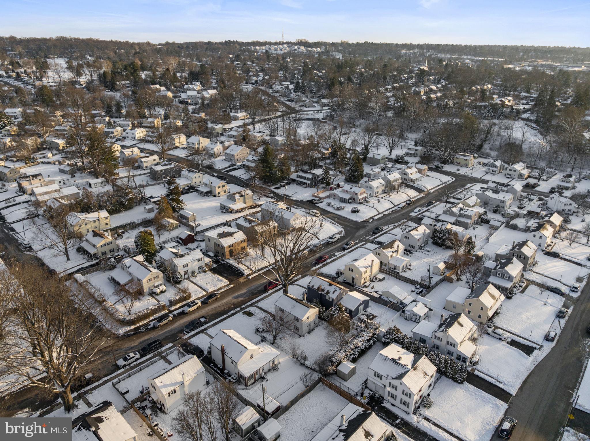 215 Allison Road Oreland, PA 19075 - Photo 38 of 39 an aerial view of a city