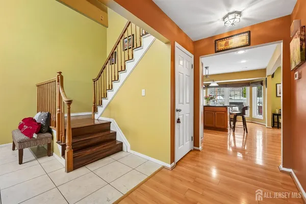 a view of entryway and hall