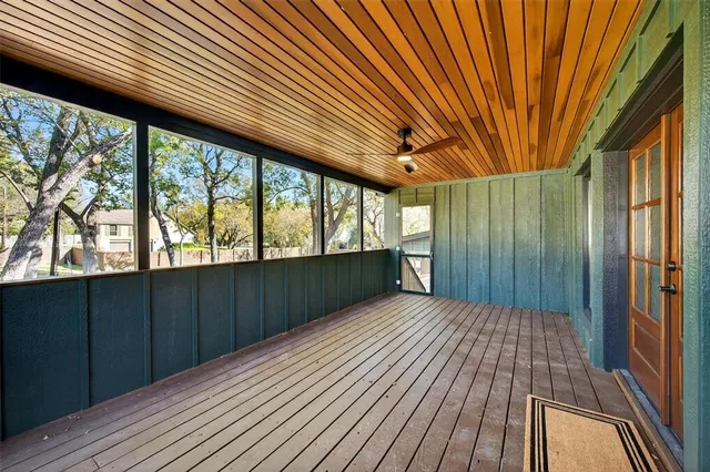 a view of hallway with stairs and stairs