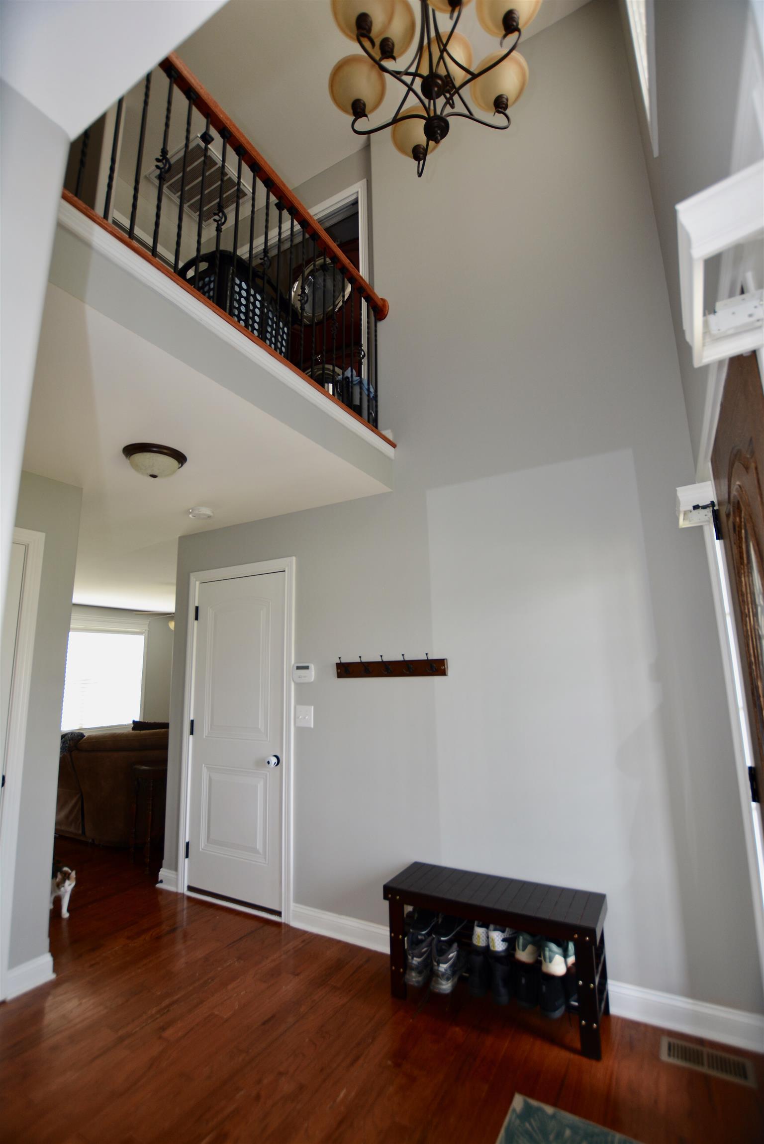 3778 Suiter Road Clarksville, TN 37040 - Photo 5 of 16 a view of entryway and hall with wooden floor
