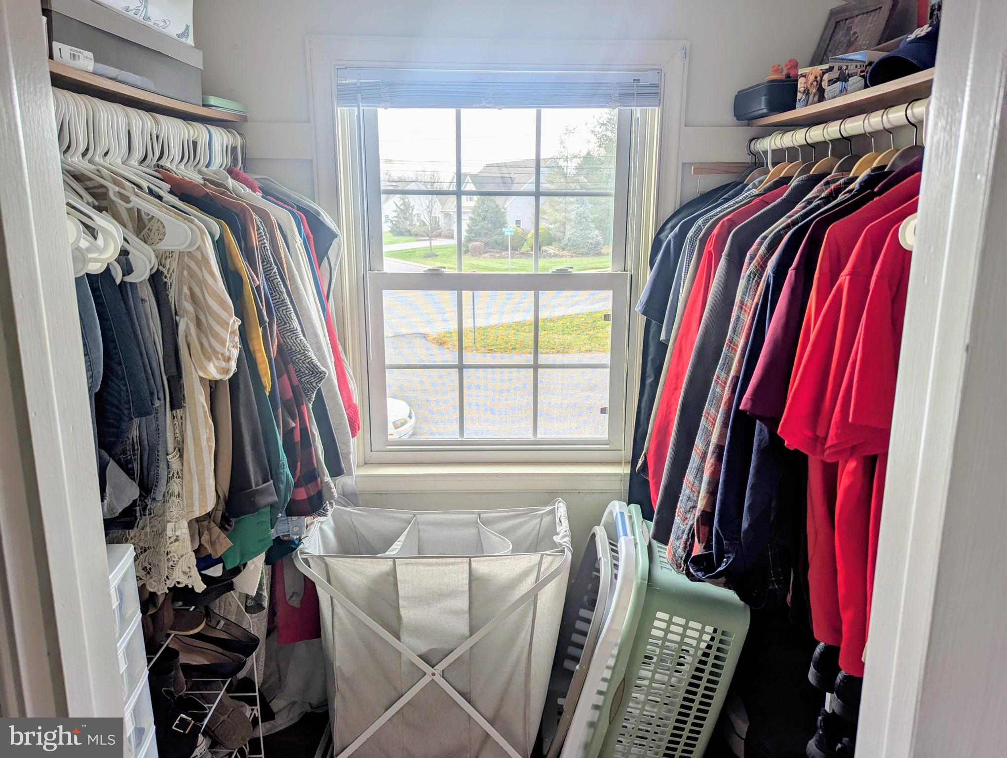 3 Locust Lane Womelsdorf, PA 19567 - Photo 24 of 37 a view of walk in closet with clothes and shoes