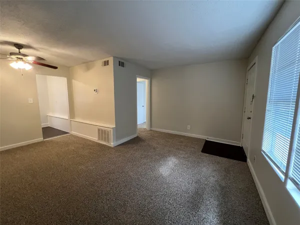 a view of empty room