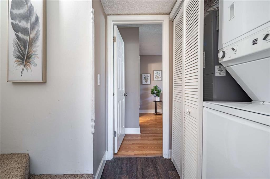 200 Villa Road, Unit 126 Jasper, GA 30143 - Photo 32 of 38 a view of a hallway with wooden floor and closet