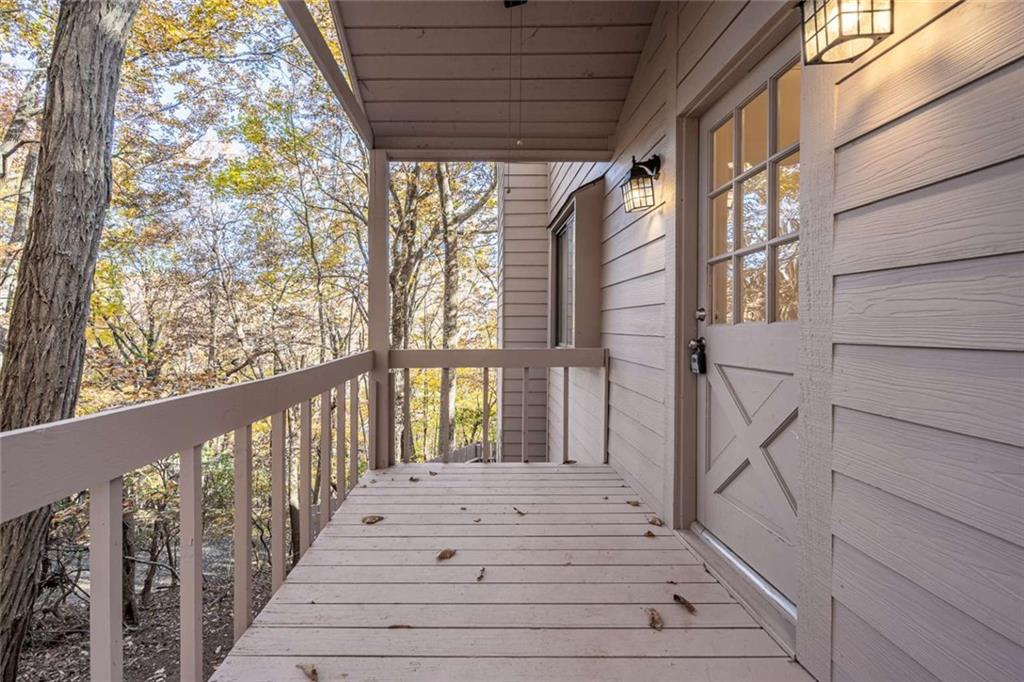 200 Villa Road, Unit 126 Jasper, GA 30143 - Photo 5 of 38 a view of balcony with wooden floor