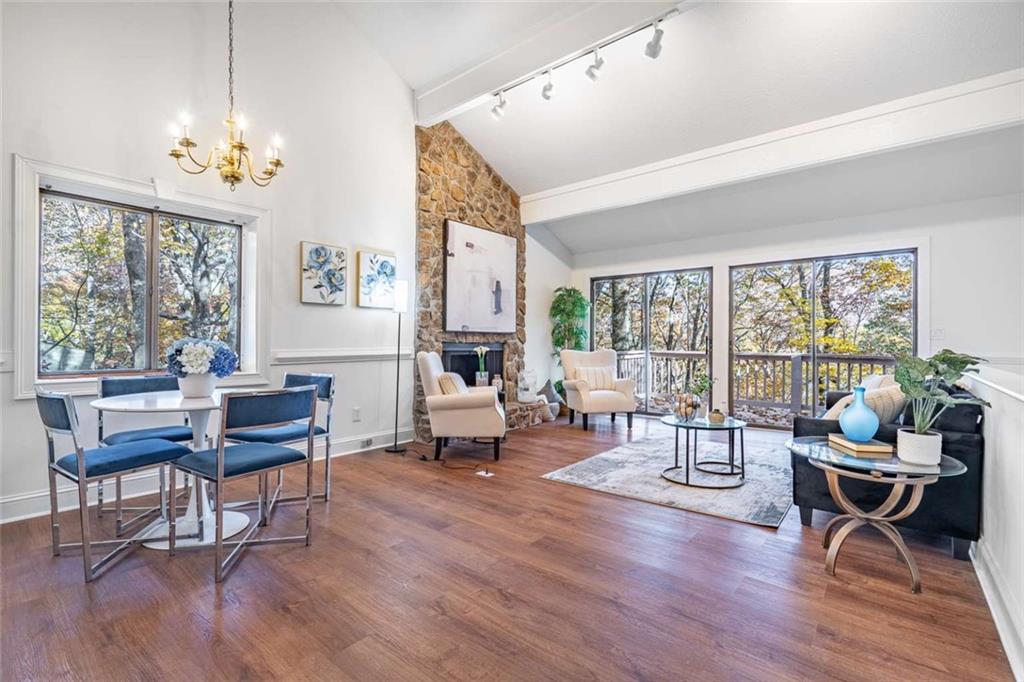 200 Villa Road, Unit 126 Jasper, GA 30143 - Photo 10 of 38 a living room with furniture and a large window