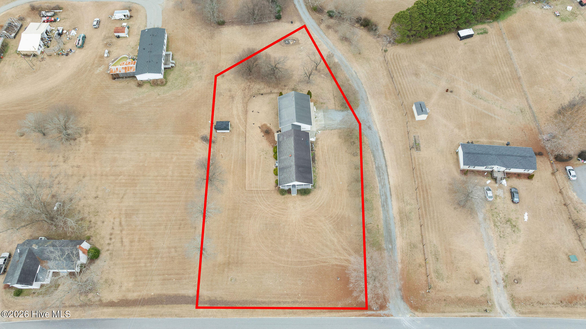 150 Fitzgerald Road Selma, NC 27576 - Photo 30 of 37 DJI_0626_ApproximateLotLines