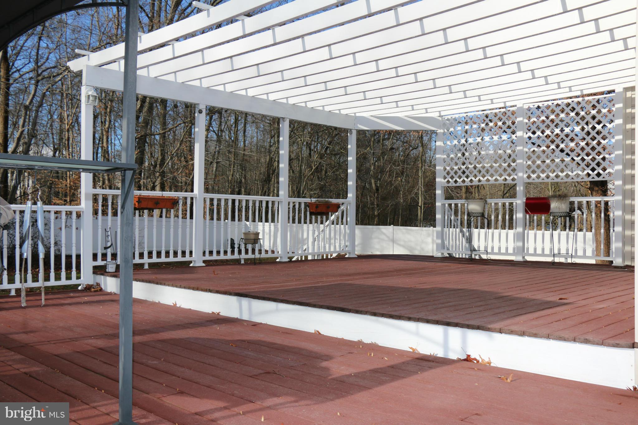 1222 Bush Road Abingdon, MD 21009 - Photo 26 of 30 Deck w/Pergola