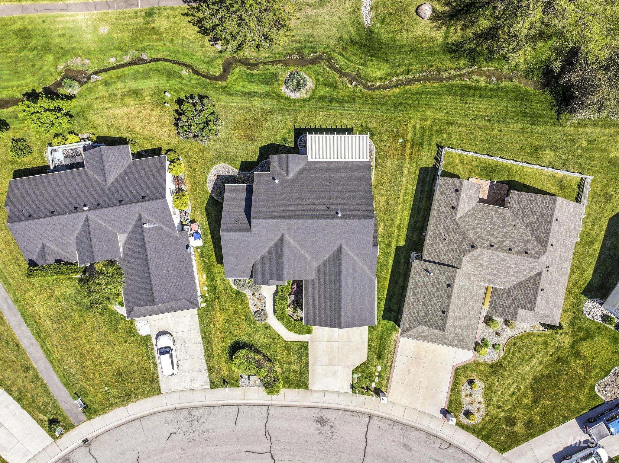 1558 Brookside Loop Twin Falls, ID 83301 - Photo 39 of 47 Overhead perspective showcasing three distinct residences
