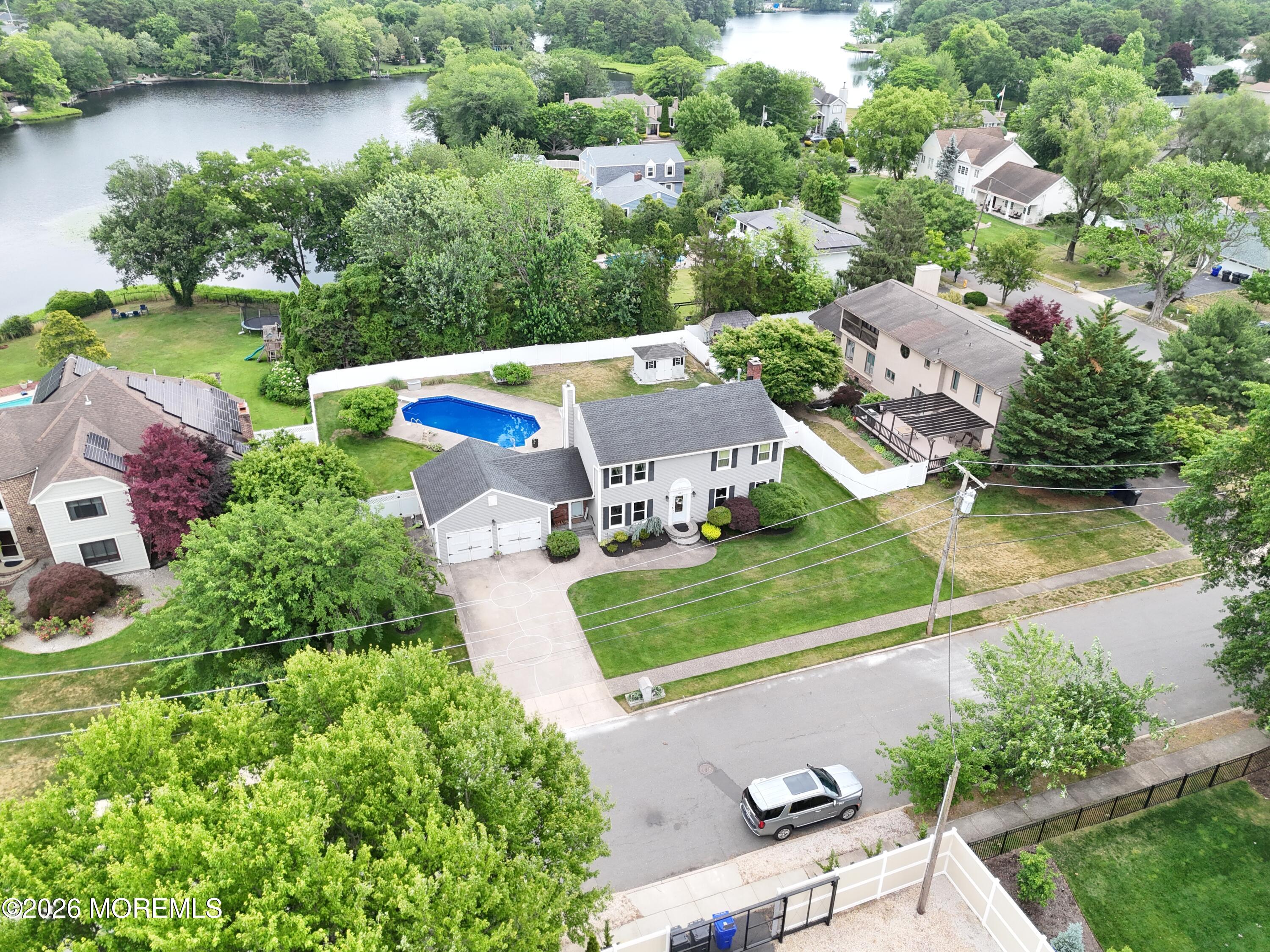 447 Sloping Hill Court Brick, NJ 08723 - Photo 33 of 34 Left Side Elevated