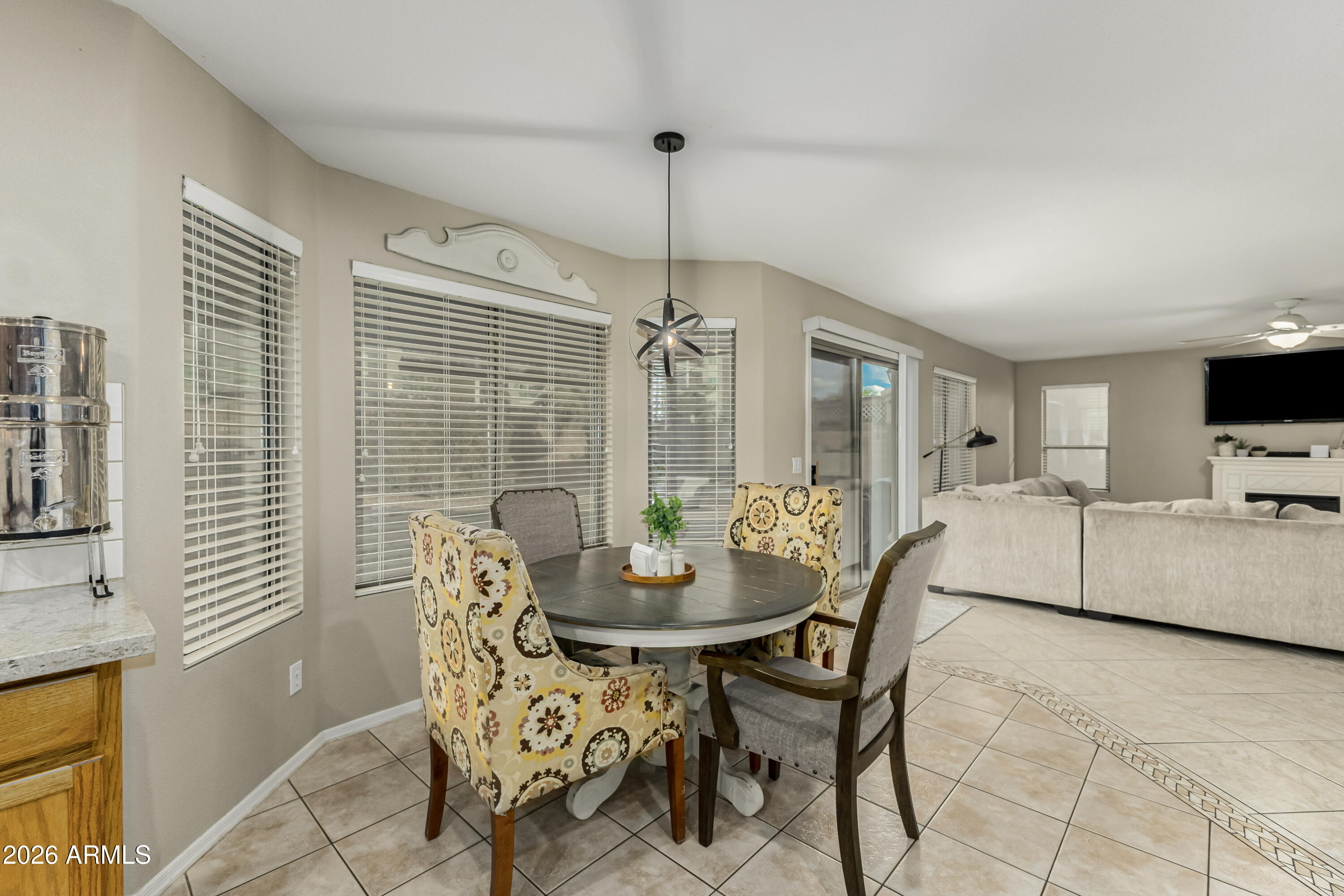 1737 South Talbot Mesa, AZ 85209 - Photo 11 of 35 a dining room with furniture and window