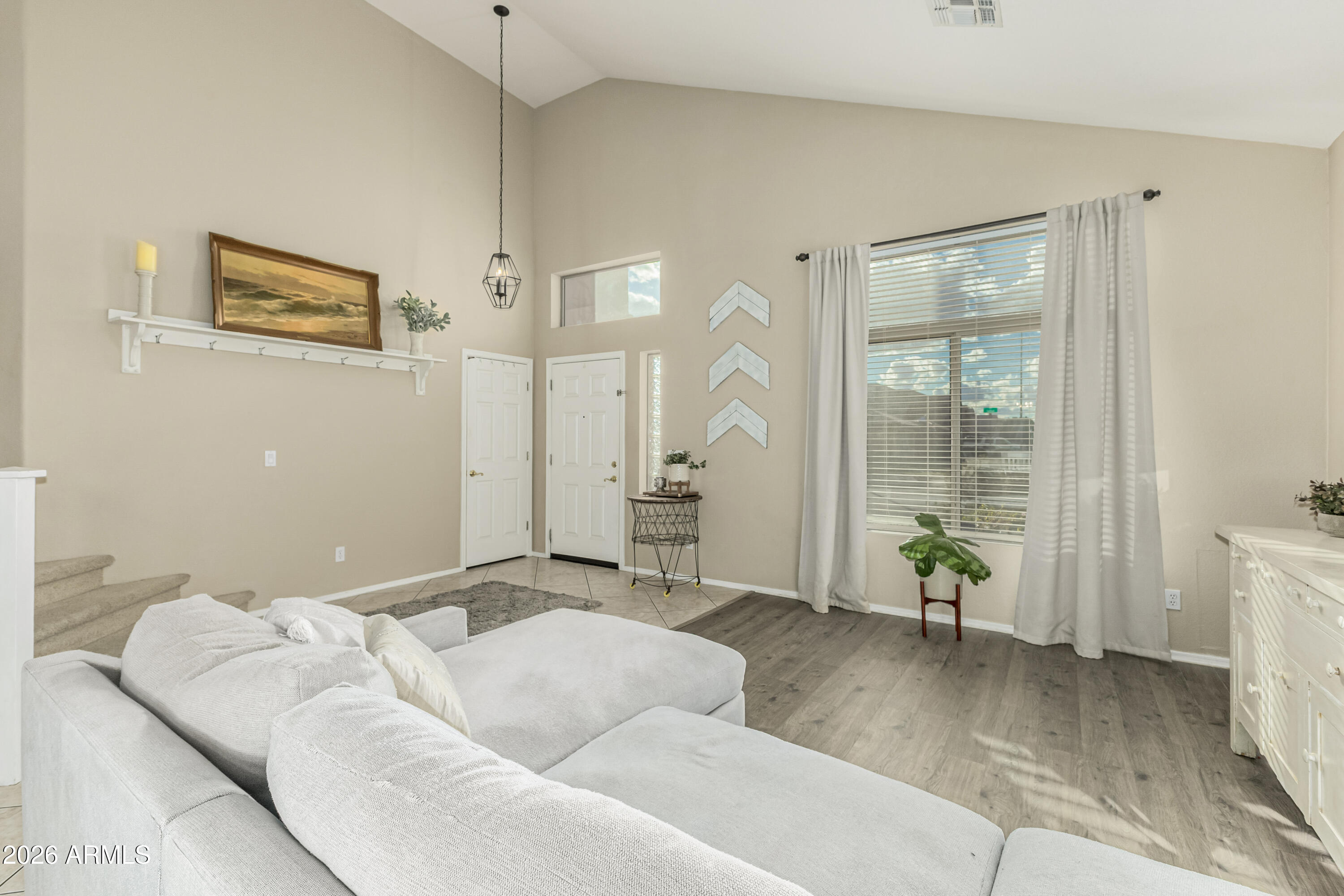 1737 South Talbot Mesa, AZ 85209 - Photo 7 of 35 a living room with furniture and wooden floor