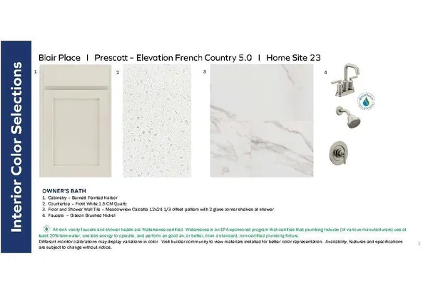 a picture of a room with a small table and a painting