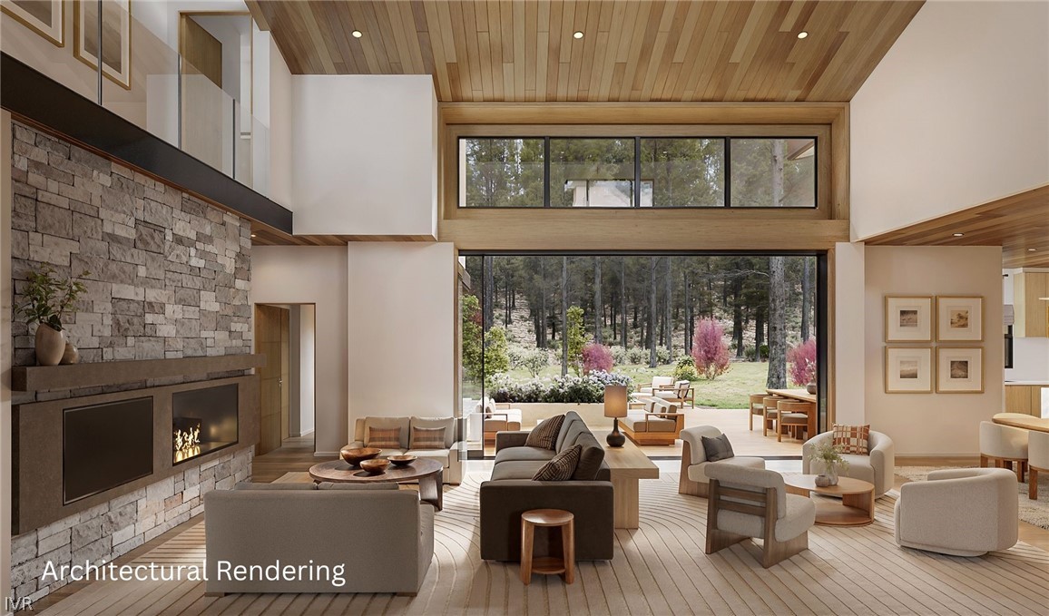 122 Pine Cone Road Incline Village, NV 89451 - Photo 5 of 8 Great Room - Rendering
