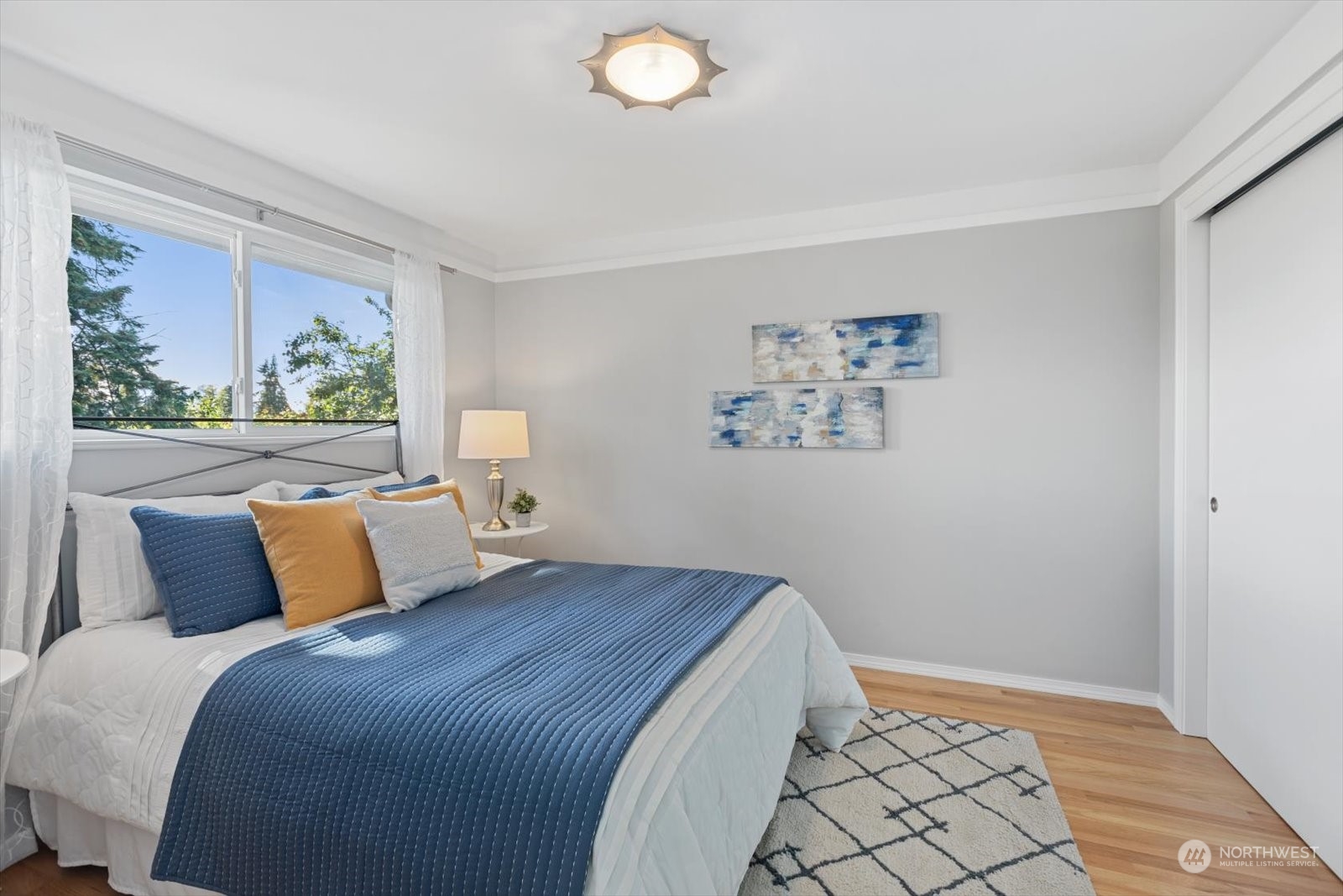8630 217th Street Southwest Edmonds, WA 98026 - Photo 26 of 34 a bedroom with a bed and a window