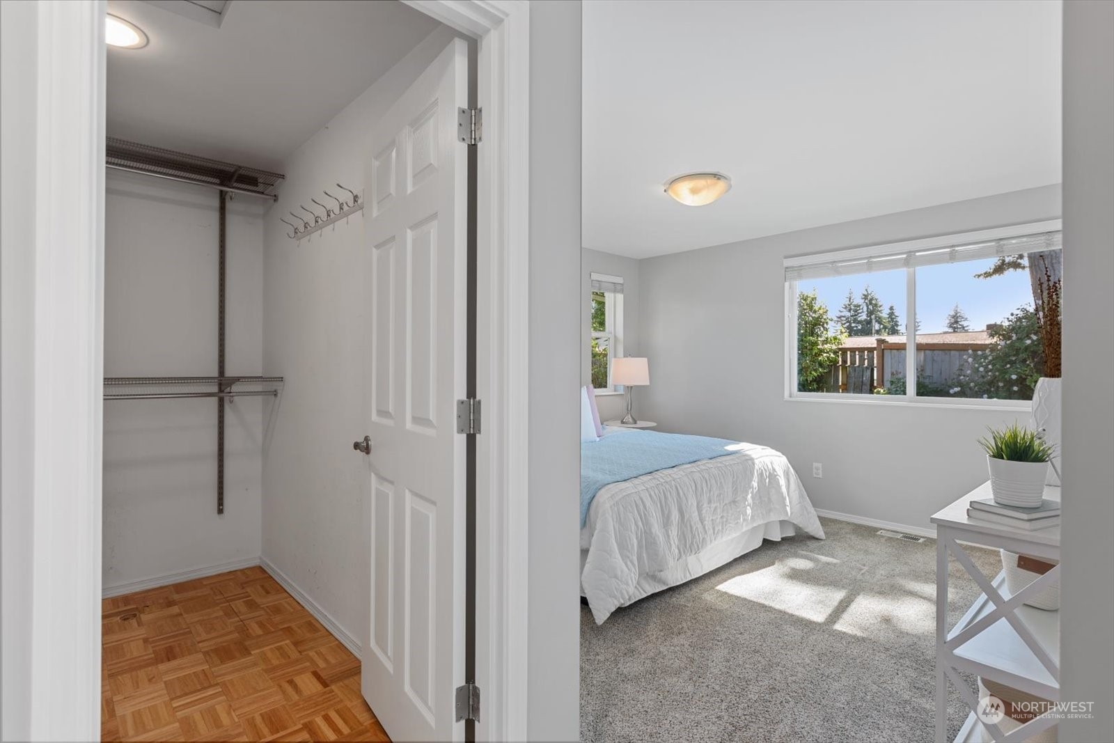 8630 217th Street Southwest Edmonds, WA 98026 - Photo 10 of 34 a bedroom with a bed and a window
