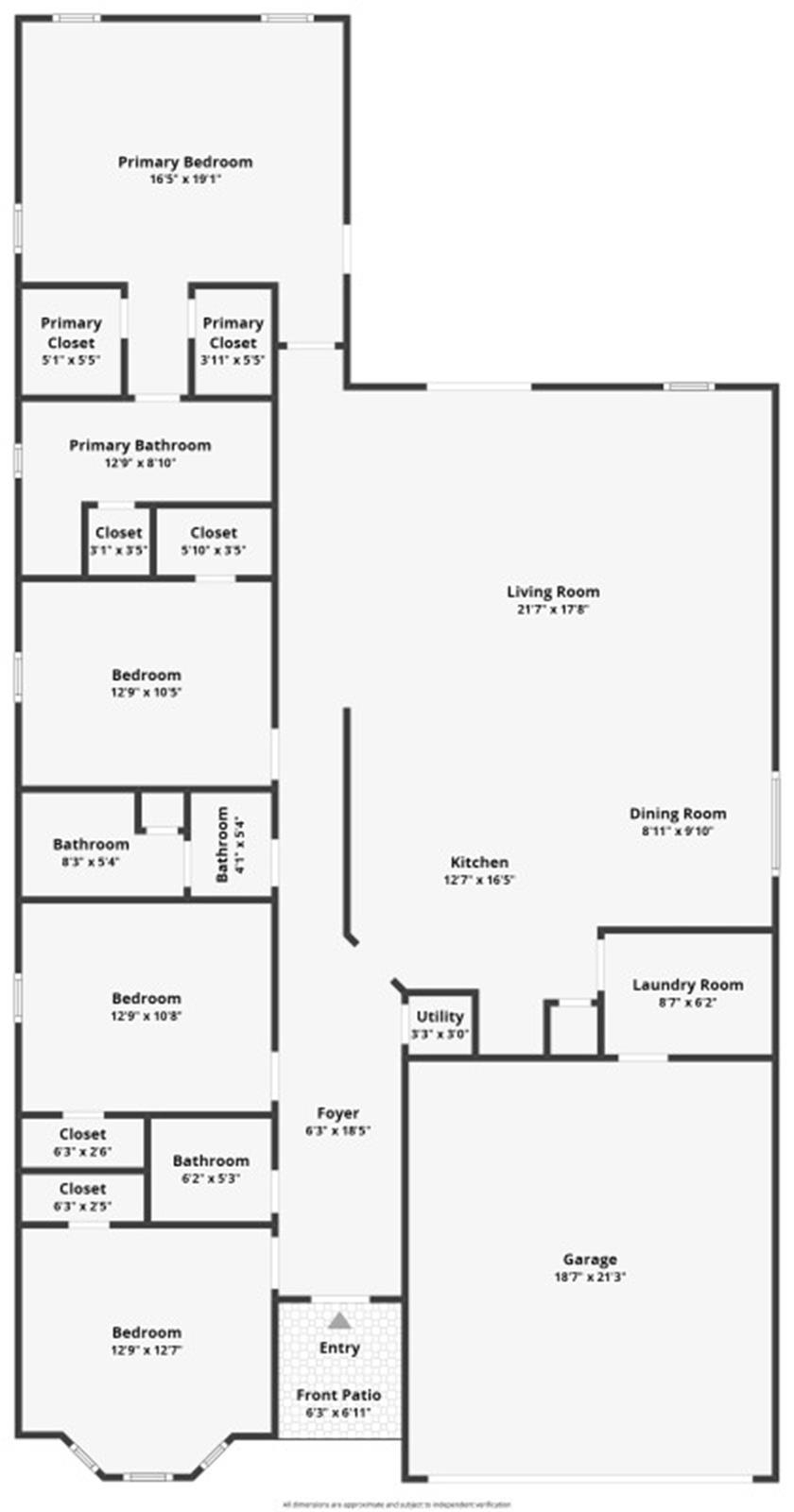 16927 Sugar Loop Foley, AL 36535 - Photo 50 of 50 View of room layout