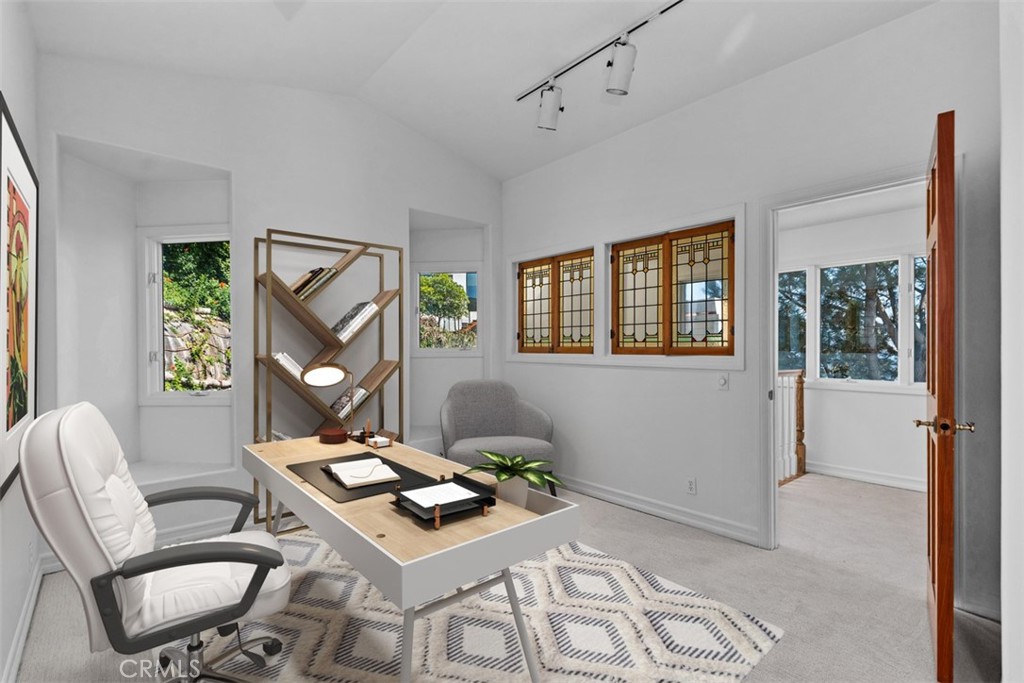 22691 Allview Terrace Laguna Beach, CA 92651 - Photo 28 of 51 virtually staged - den /office