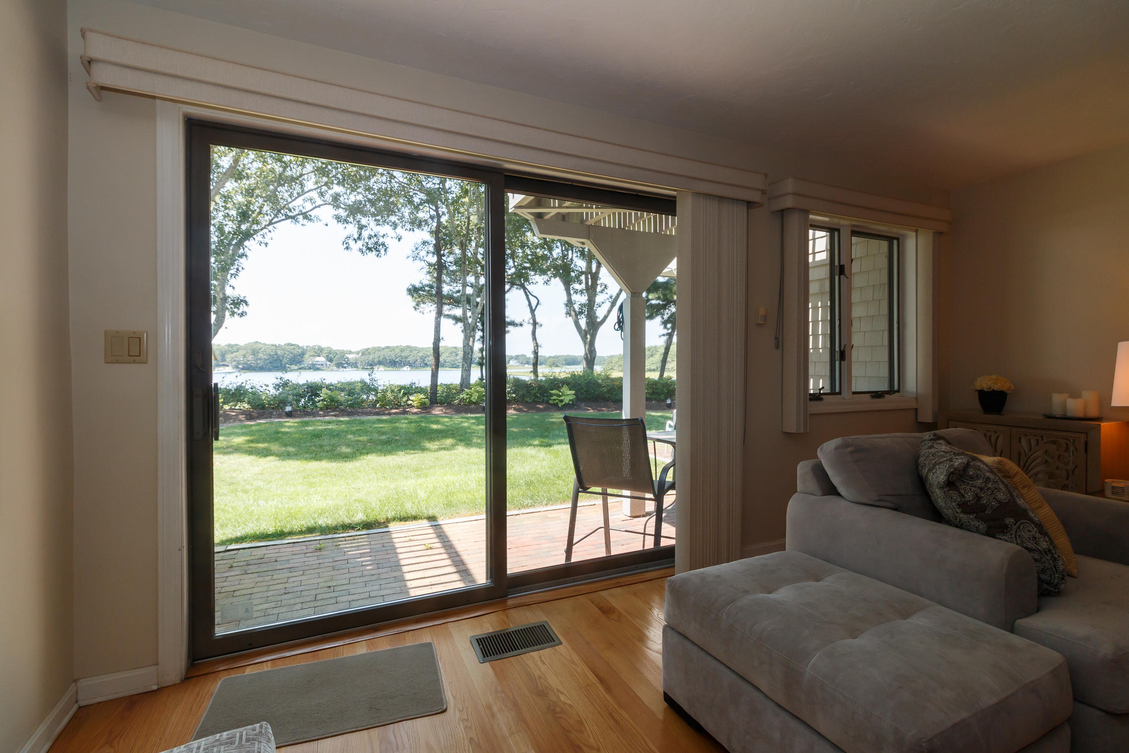 381 Great Oak Road, Unit 17 Mashpee, MA 02649 - Photo 6 of 35 Patio off Living Rm