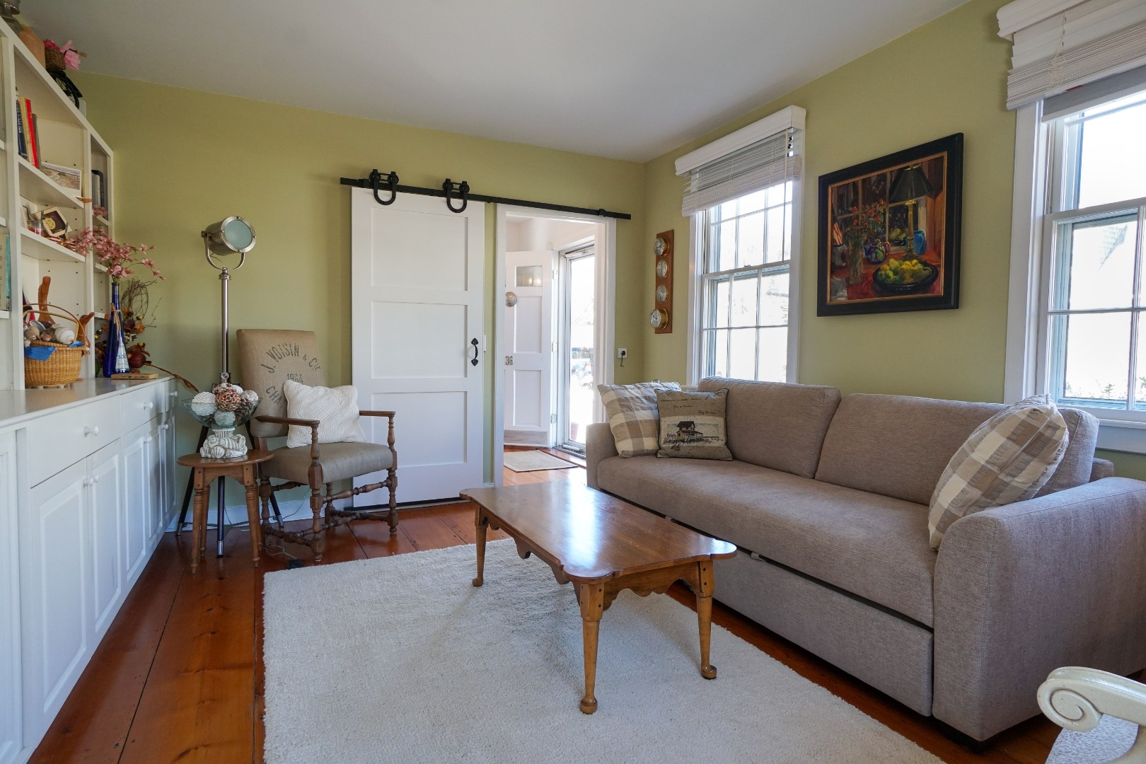 36 Cliff Road Nantucket, MA 02554 - Photo 4 of 15 a living room with furniture and a window
