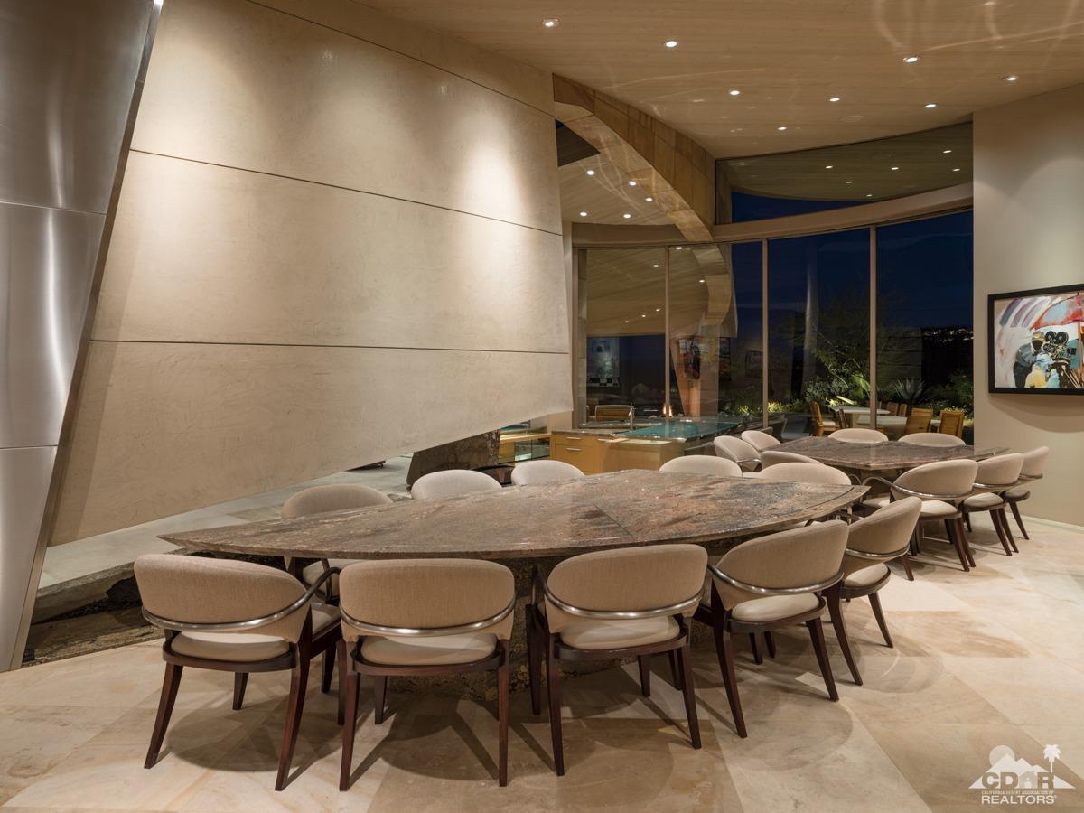 632 Pinnacle Crest Palm Desert, CA 92260 - Photo 25 of 52 a view of a dining room with furniture