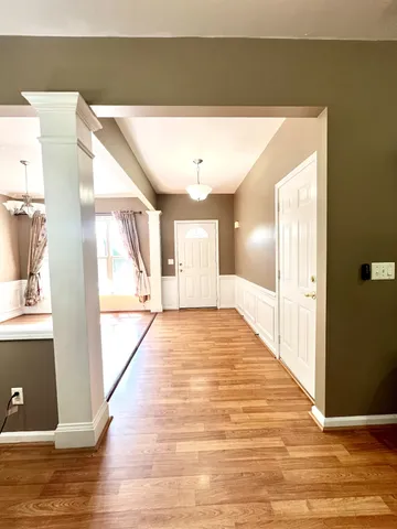 a view of an entryway