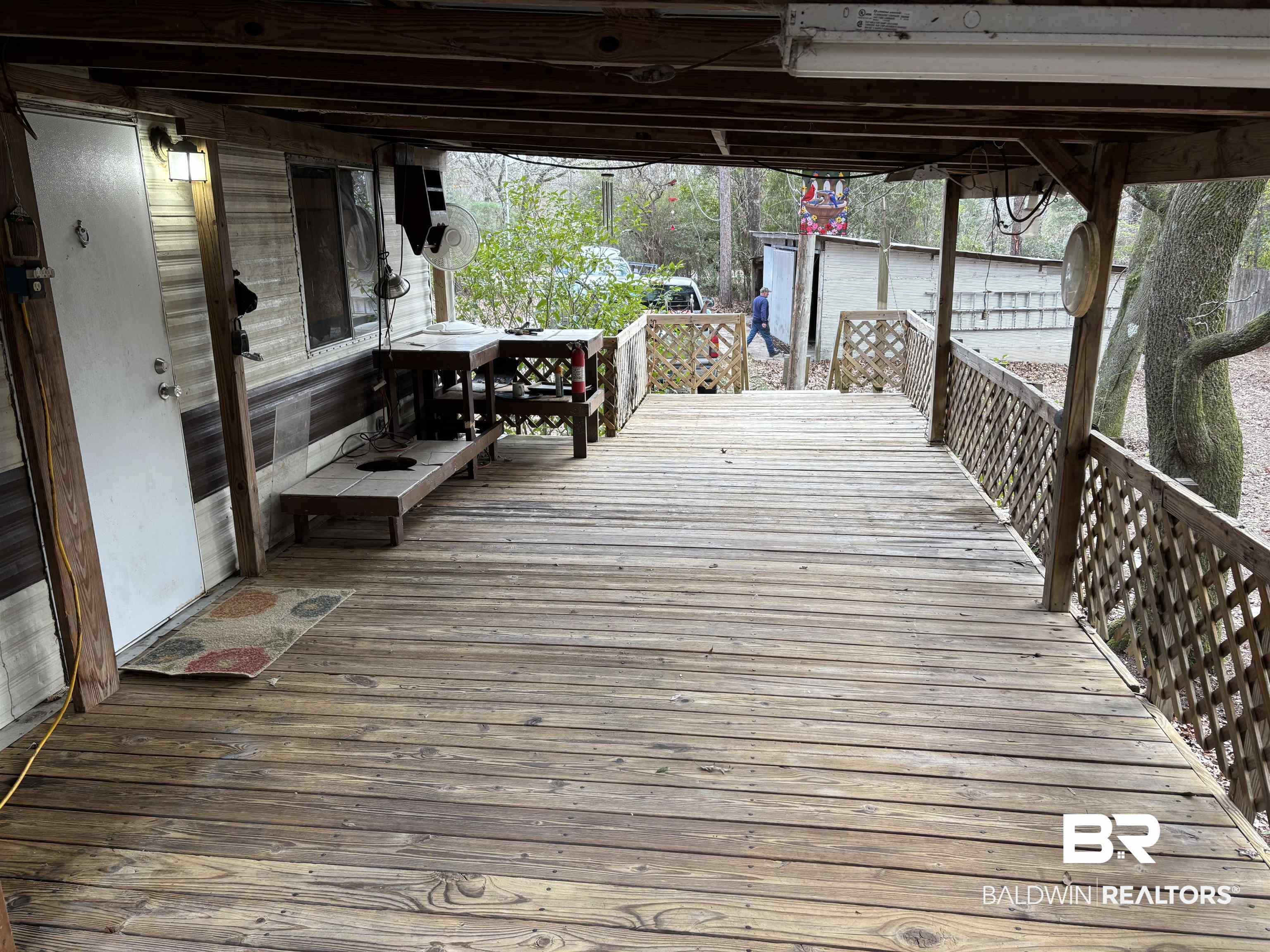 15575 Rogers Drive Chunchula, AL 36521 - Photo 14 of 42 View of wooden terrace